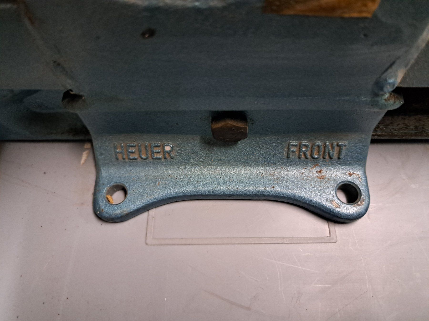 Alle Werkzeuge: Schraubstock gross  " HEUER" – Gebraucht aus Bern von Patinaa 2