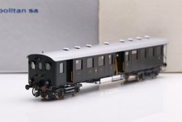 Metropolitan 730P SBB BC14 Steuerwagen zu De 4/4 DC, H0