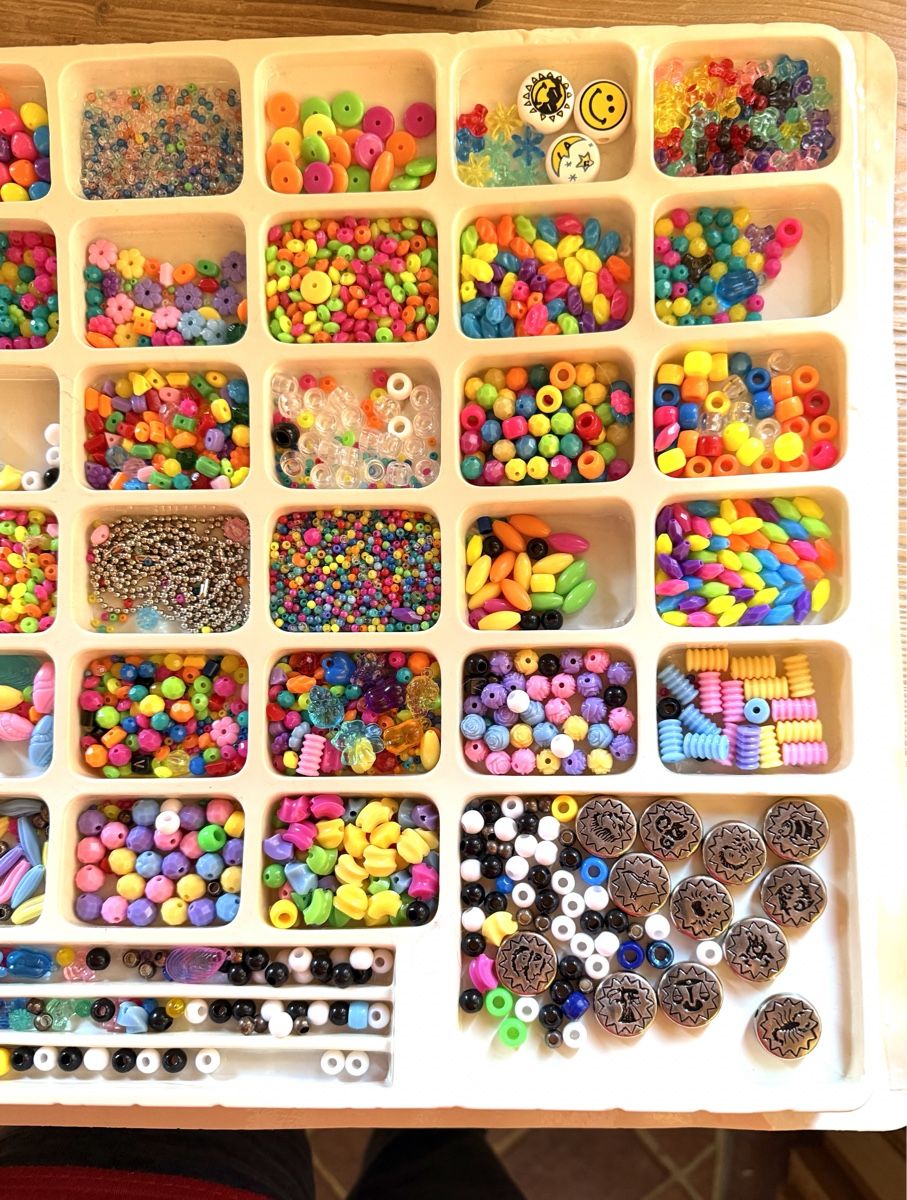 Perle (finte): 2 kits de perles-bricolages – Nuovo (secondo la descrizione) da Genève venduto da flocon06 3