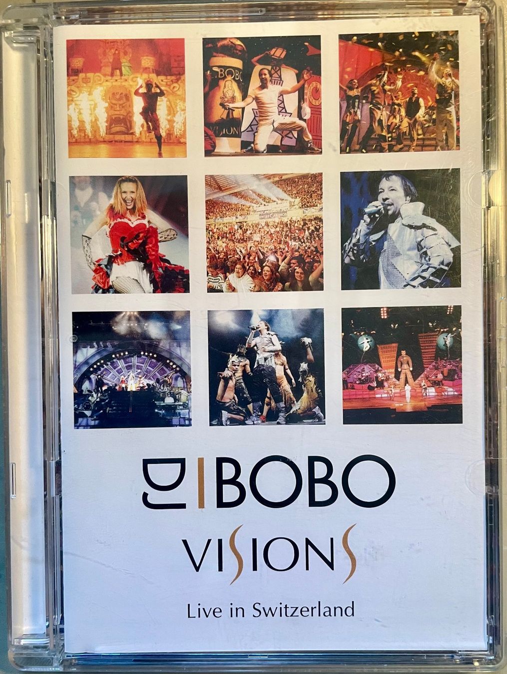 Alle DVDs: DJ Bobo - Visions - Live in Switzerland – Gebraucht aus Brunnen von Barfly5
