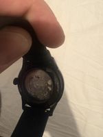 Montre Tissot 1853 automatique squelette, noir, bon état
