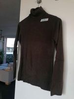 Brauner Pulli / Pullover mit Rollkragen Gr. S
