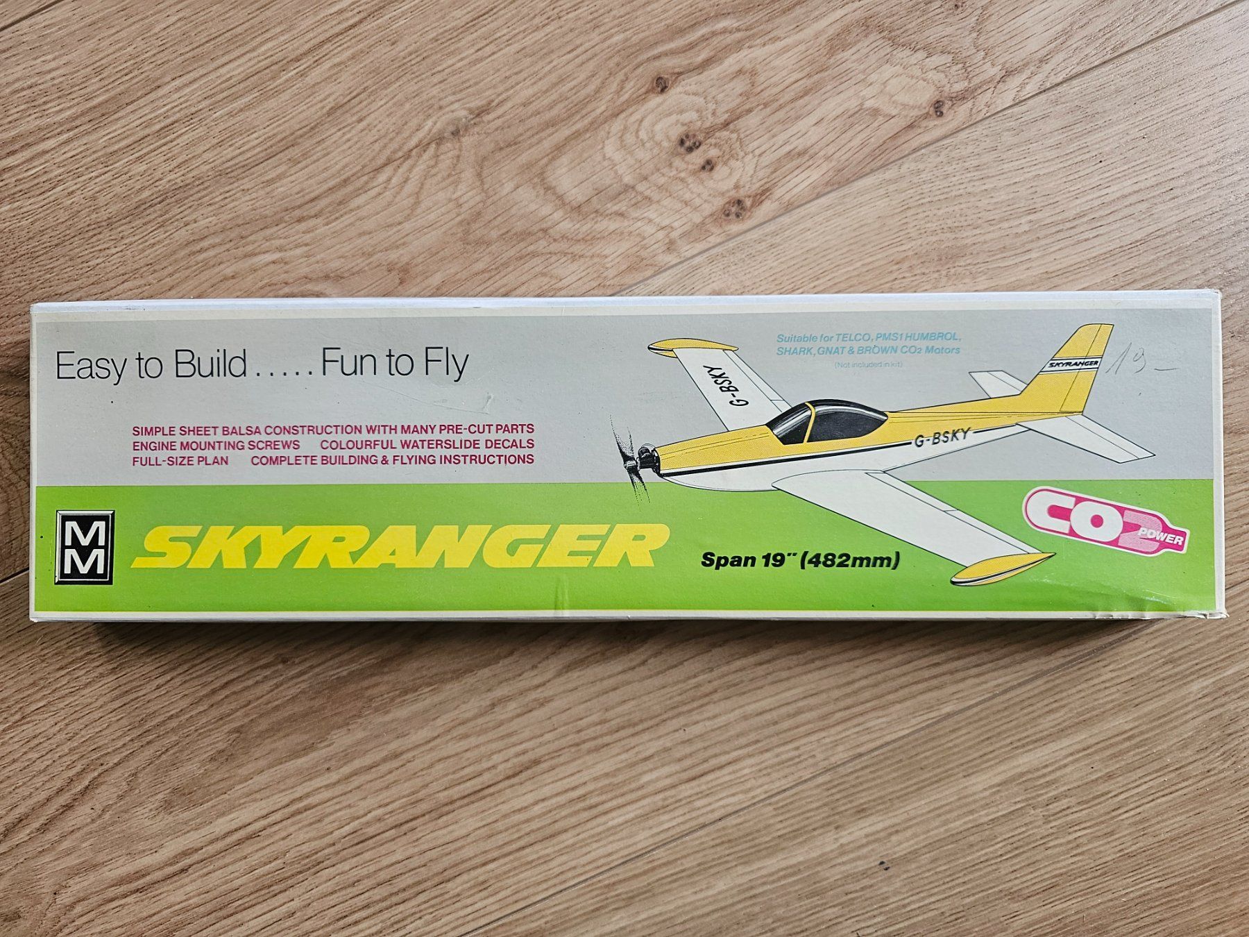 Modellismo RC: SKYRANGER modèle vol libre à construire en balsa – Nuovo e nell'imballaggio originale da Yvonand venduto da Li_poch