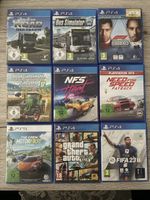 PS4&5 Spiele Sammlung 8xPS4 & 1xPS5