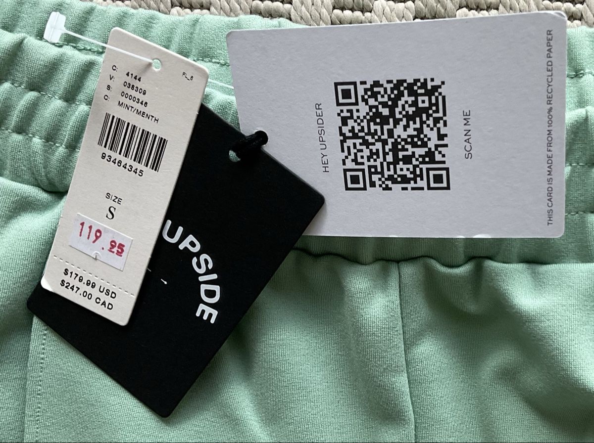 Hosen: Pantalon vert The Upside, taille S, comme neuf – Neu und originalverpackt aus Corseaux von Mililaforet75 3
