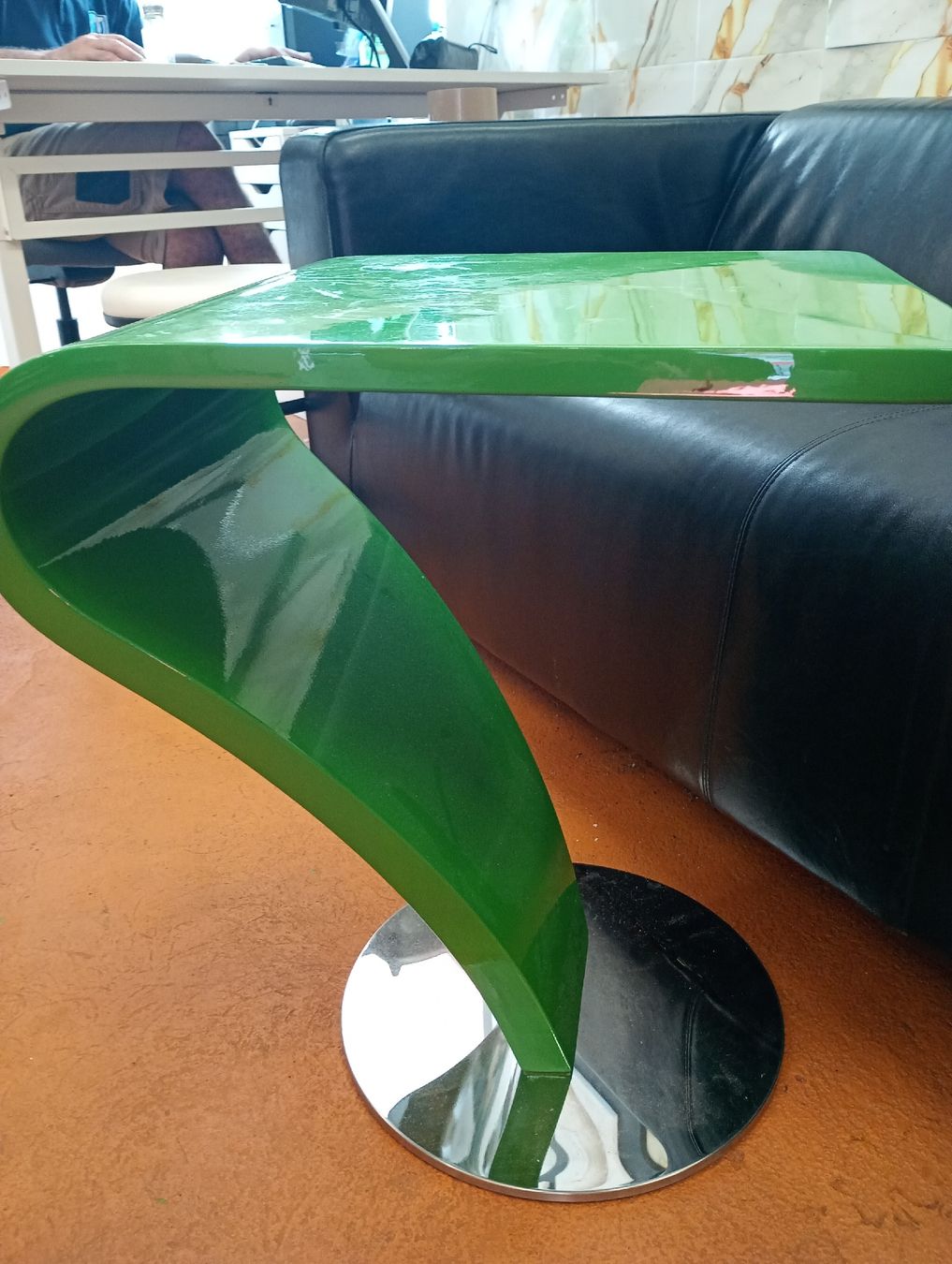 Tutte le decorazioni: Beistelltisch Design Tisch grün Chrom Glanz 54cm lang – Usato da Dietikon venduto da zin_ld8v 3