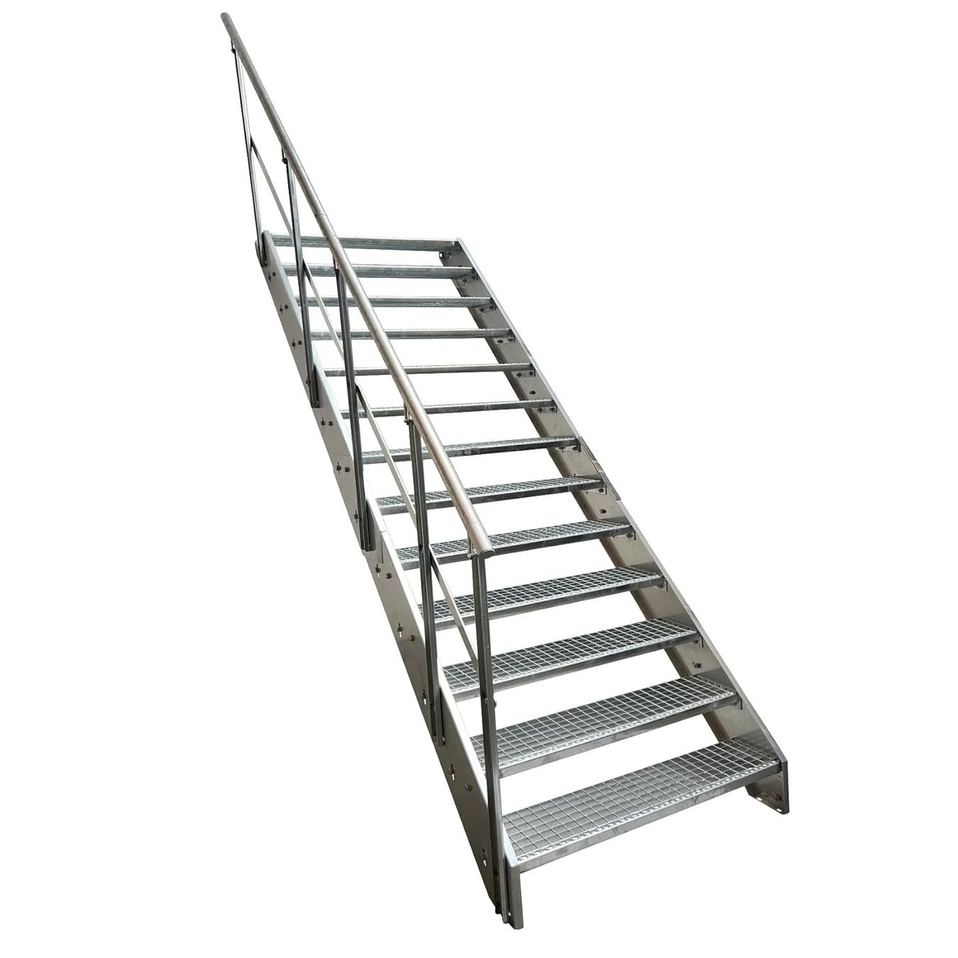 Altro: Stahltreppe 13 Stufen+Geländer 80x247cm – Nuovo e nell'imballaggio originale da Bottighofen venduto da zaap