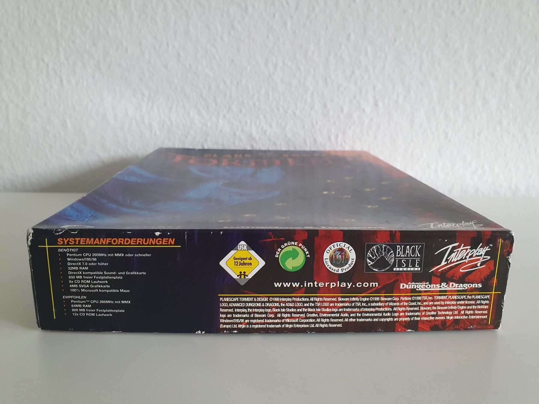 Giochi: PC Game Planescape Torment (1999) Big Box – Usato da Greifensee venduto da perfectioN88 2