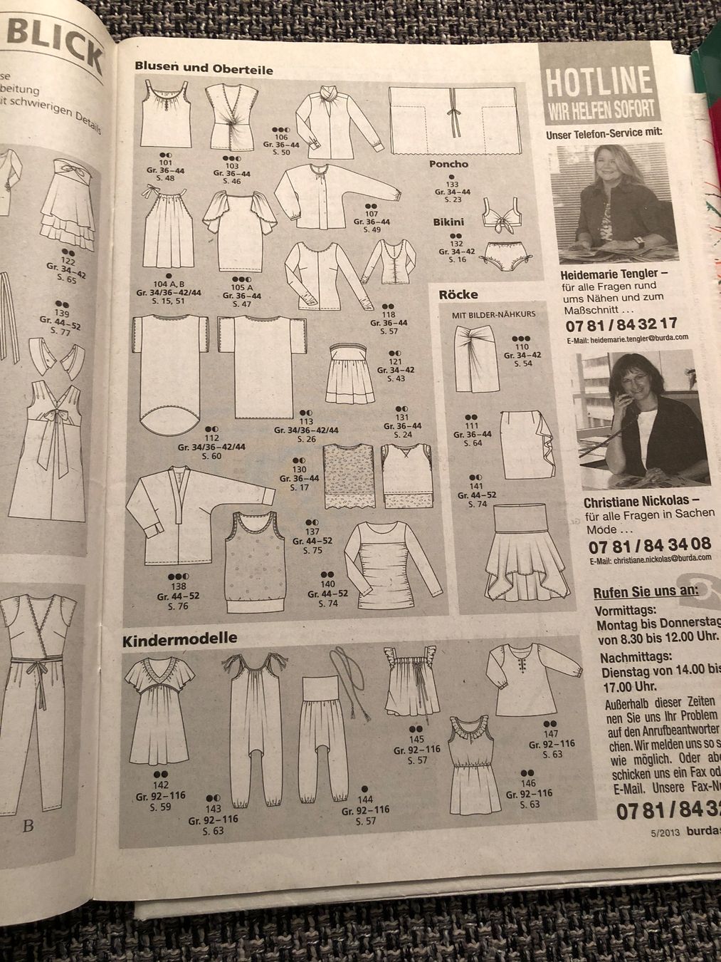 Riviste & Magazine: burda style 5/2013 – Nuovo e nell'imballaggio originale da Langnau am Albis venduto da snla_scc9 3