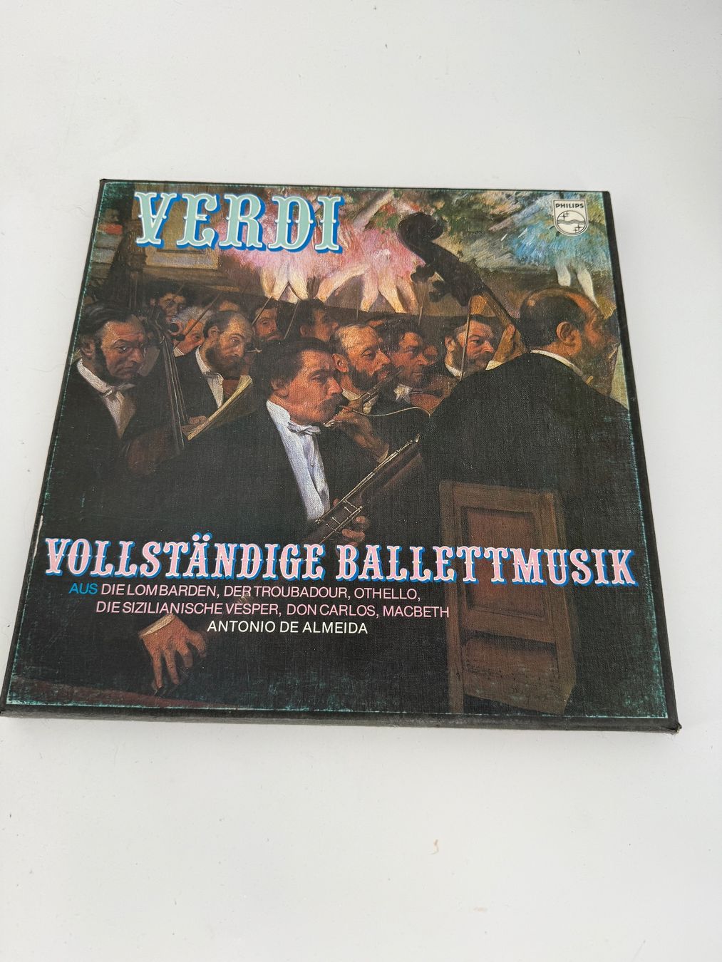 Dischi in vinile: Verdi - LP/ Schallplatten Box – Usato da Auenstein venduto da moin.
