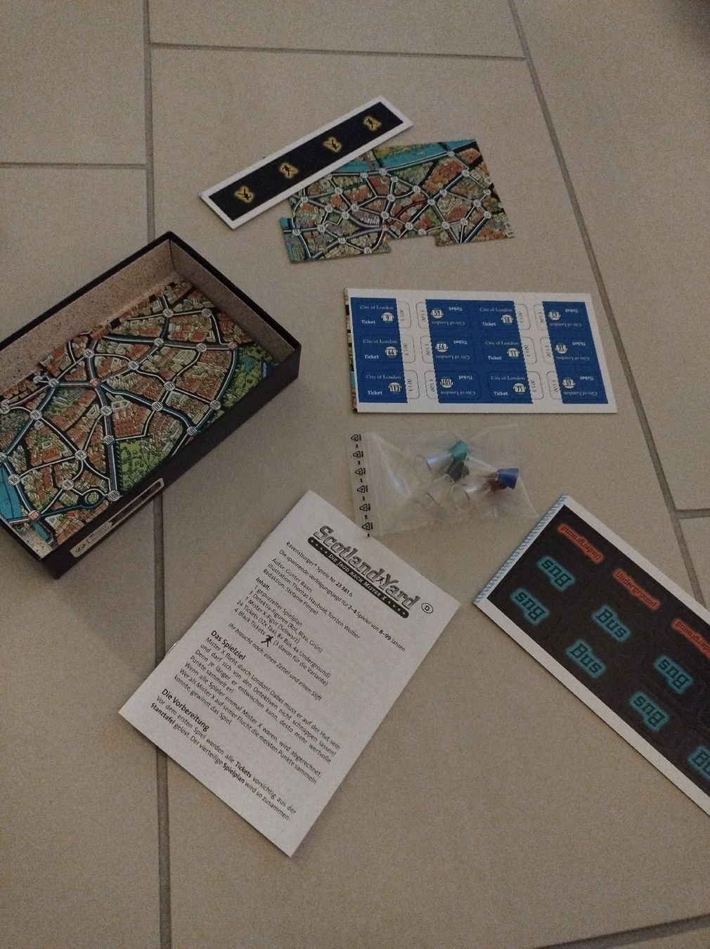 Ravensburger Giochi: Scotland Yard Minispiel – Nuovo e nell'imballaggio originale da Zürich venduto da Gisi10 2