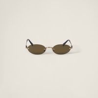 Original Miu Miu Sonnenbrille olive green