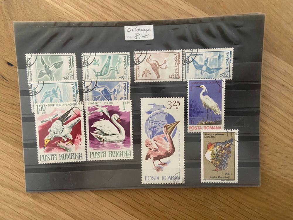TIMBRES / THEMATIQUE OISEAUX / POSTA ROMANA (Gebraucht) in Corcelles ...
