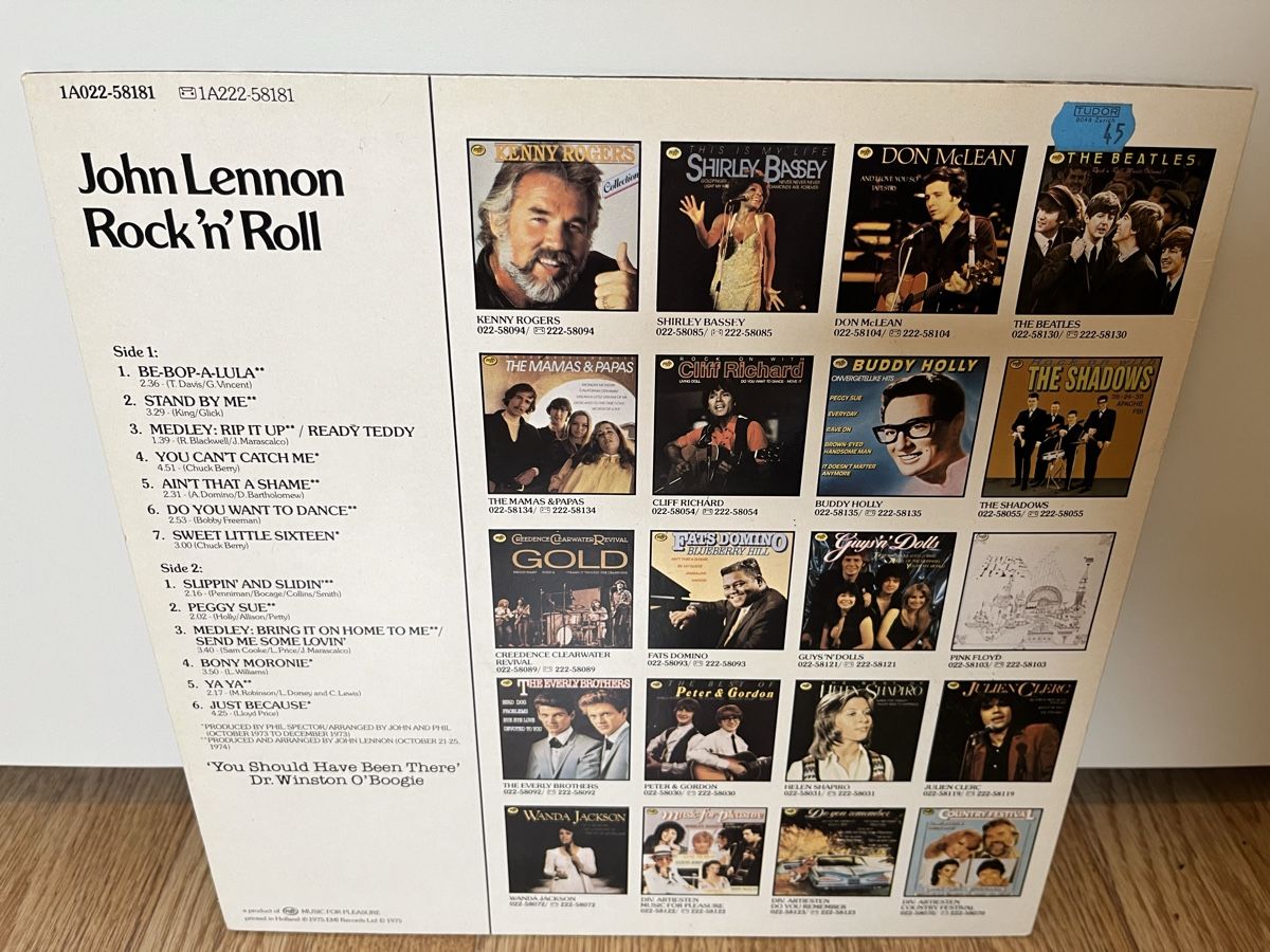 Vinyles: John Lennon - Rock‘n‘Roll LP – D'occasion à Schübelbach par Klabauterli 1
