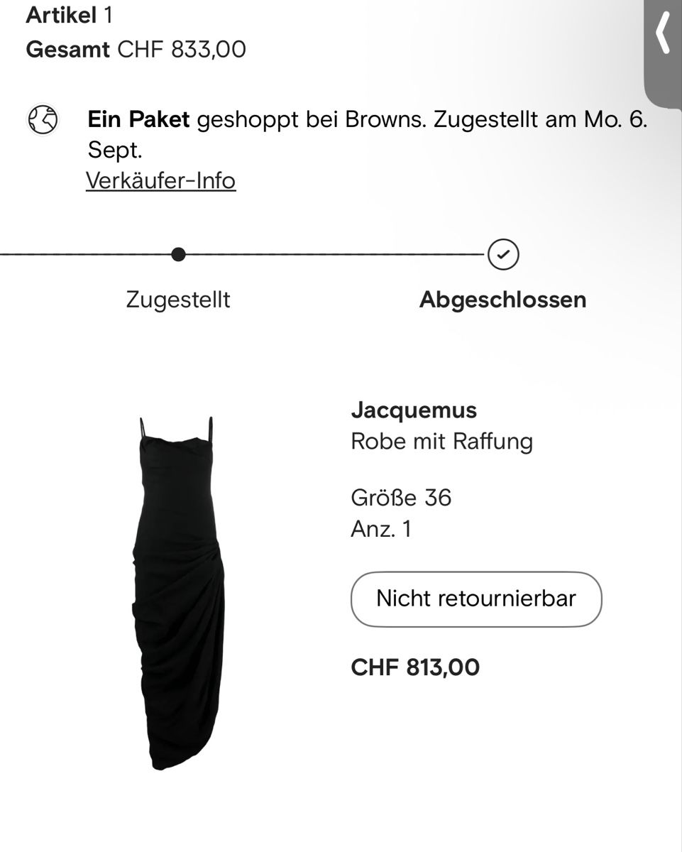 Jacquemus Vestiti: Jacquemus, Gr.36, Schwarz, Sommer Kleid – Nuovo (secondo la descrizione) da Erlinsbach SO venduto da aka_5b2y 5