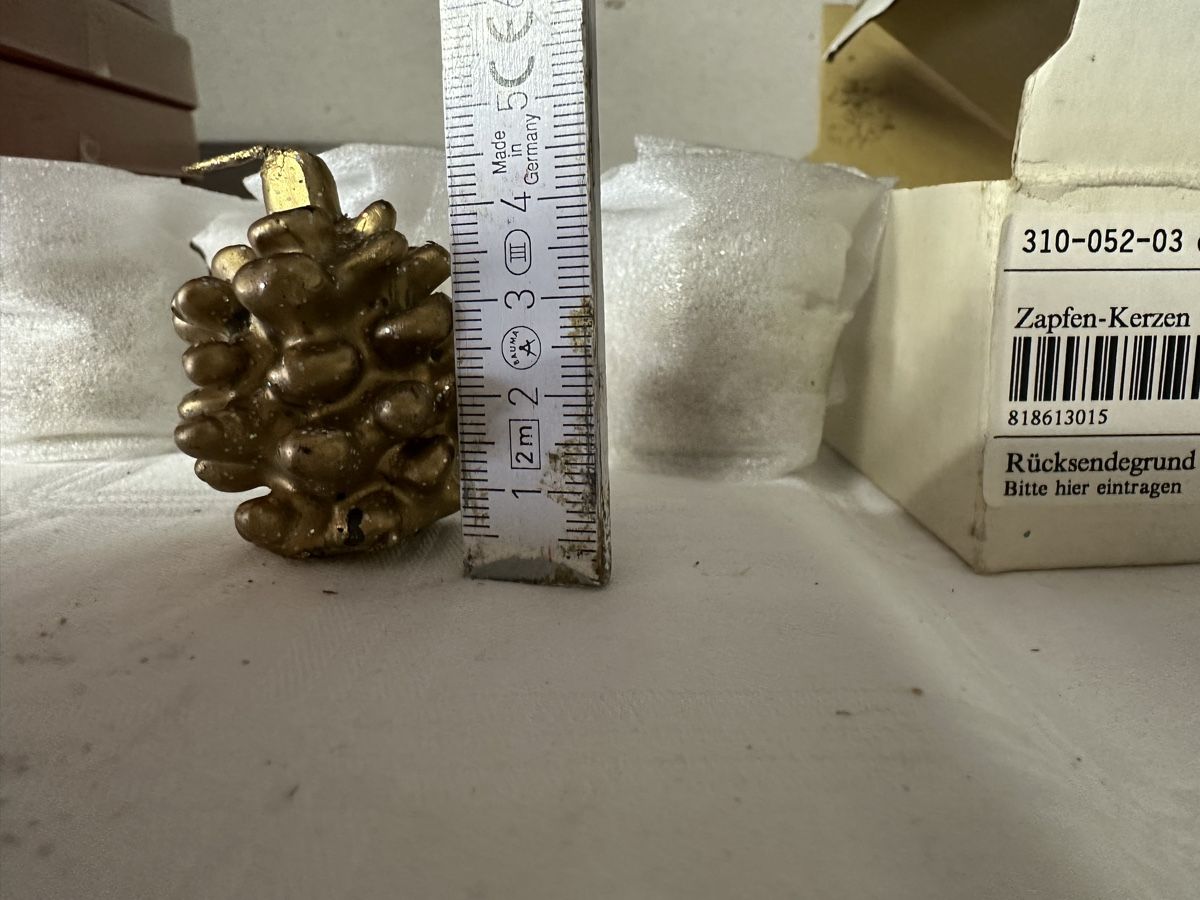 Candele: Weihnachten Kerze 6 stk – Nuovo e nell'imballaggio originale da Sevelen venduto da Stopglobal. 2