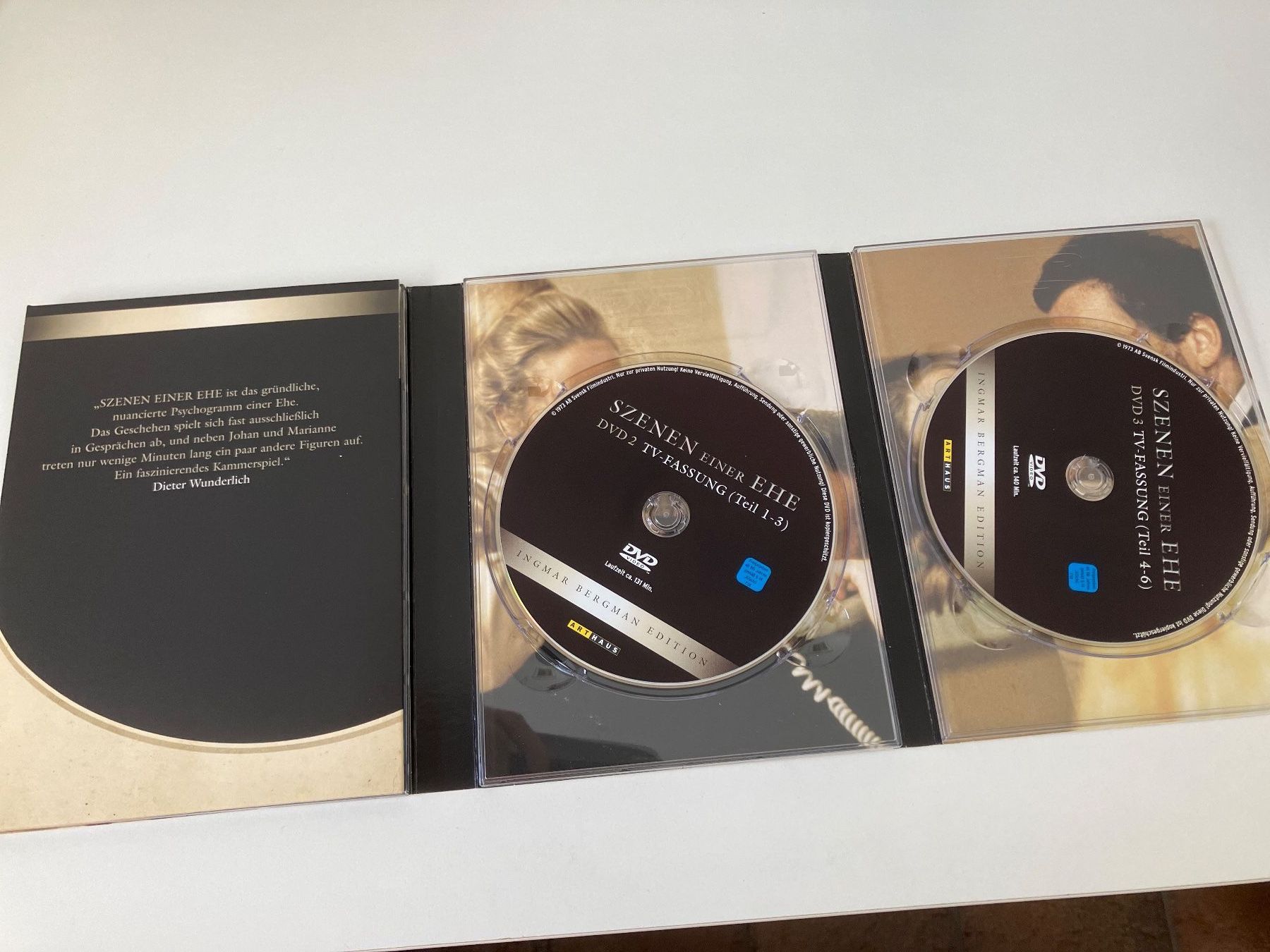 Tutti i DVDs: Ingmar Bergman: Szenen einer Ehe [3 DVDs] – Usato da Arbon venduto da HelFer01 2