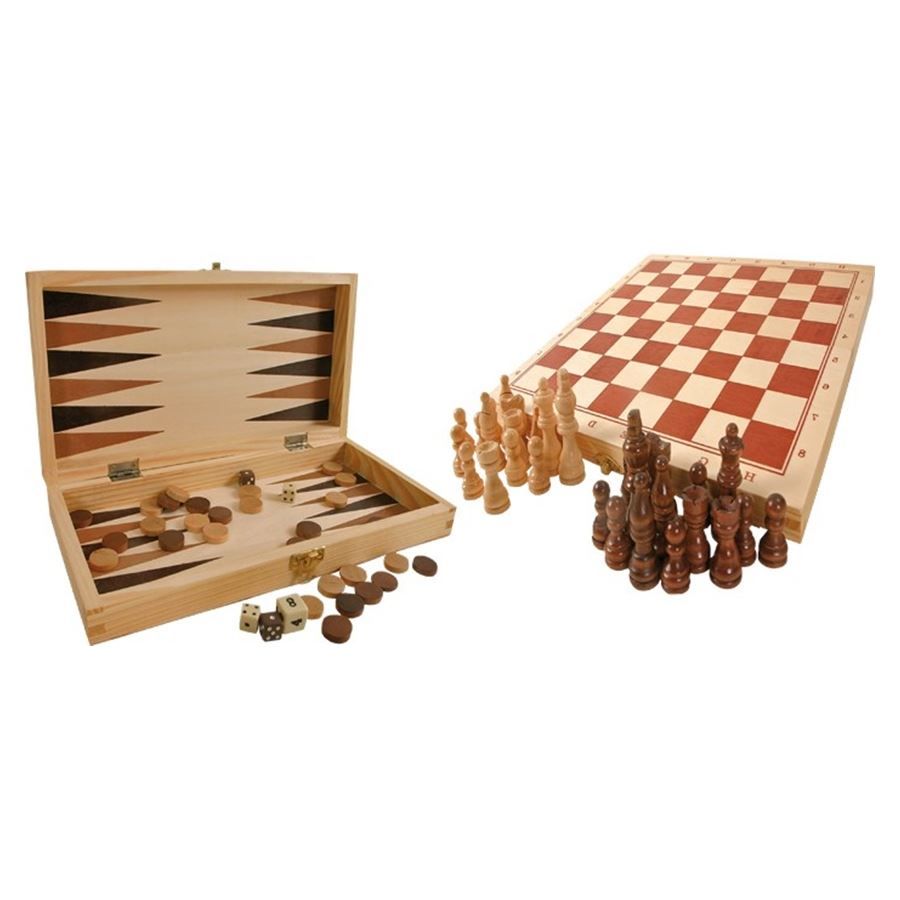 Giochi: Spielesammlung mit Schach, Backgammon etc. – Nuovo e nell'imballaggio originale da Wettingen venduto da Swala 1