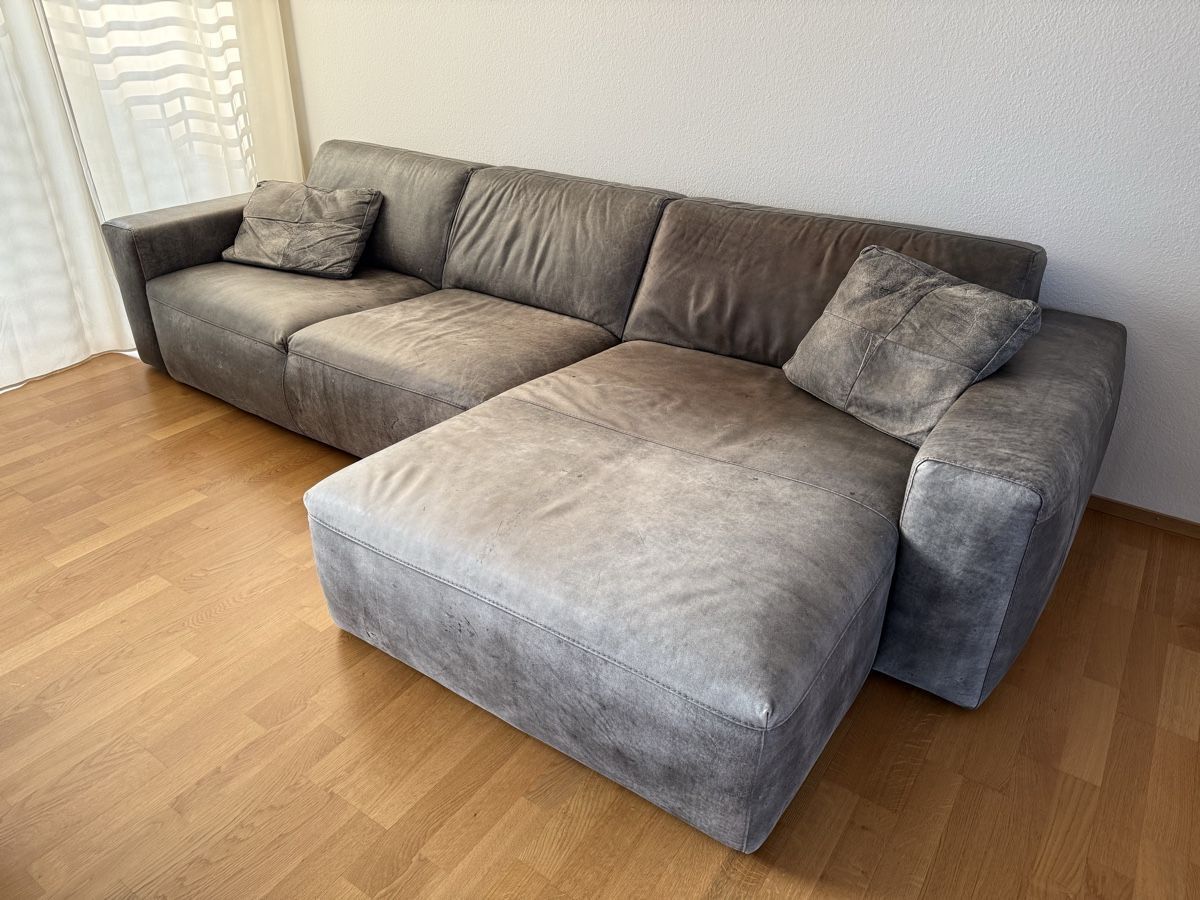 Interio Sofas: Ledersofa Modell Valenza von Interio – Défectueux à Bern par LM08