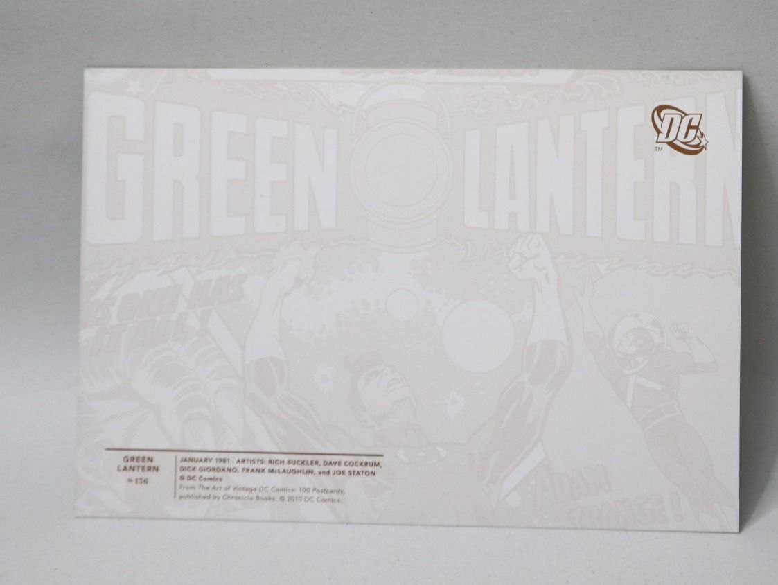 Ansichtskarten: AK Green Lantern Comic Cover Postkarte – Neu (gemäss Beschreibung) aus Eschenbach SG von Astalavista 1