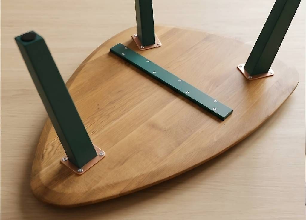 Tavoli: Vintage Nesting Tables Set (Eiche) – Usato da Schlieren venduto da Suraaa 2