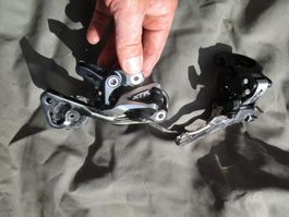 Shimano XTR RD-M980 Schaltwerk XTR Umwerfer FD-981 3x10fach