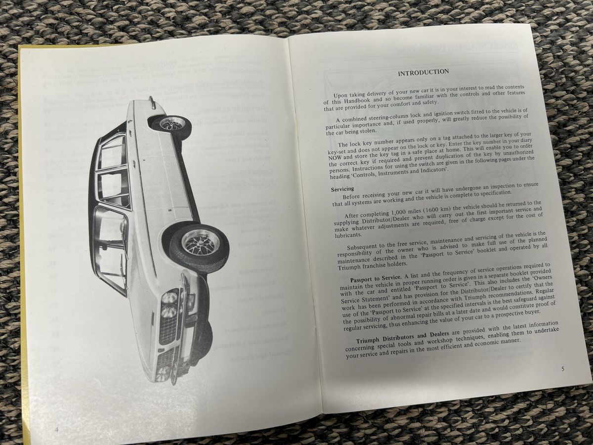 Triumph Dokumente: TRIUMPH DOLOMITE SPRINT HANDBOOK gebraucht – Gebraucht aus Liedertswil von Weigist 1