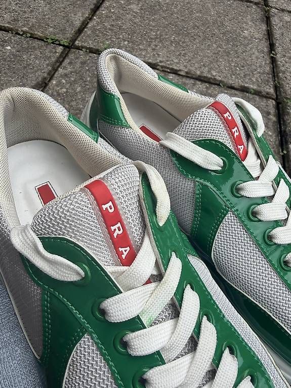 Scarpe da uomo: Prada American Cup Grün – Usato da Bern venduto da wuler15 2