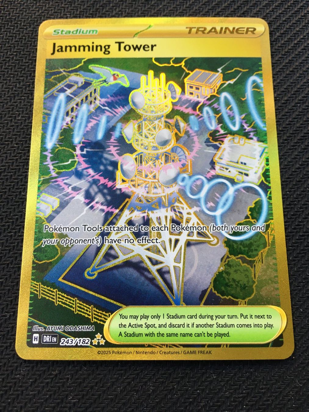 Pokémon Sammelbilder & Trading cards: Jamming Tower - DRI 243 - Ewige Rivalen - EN – Neu (gemäss Beschreibung) aus St.Gallen von Punktchen01