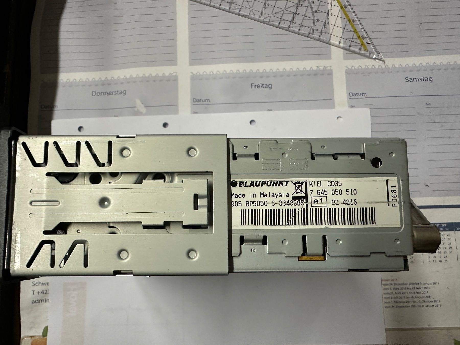Blaupunkt Radio: Blaupunkt Kiel CD 35 – Usato da Schaan venduto da bw608le 1