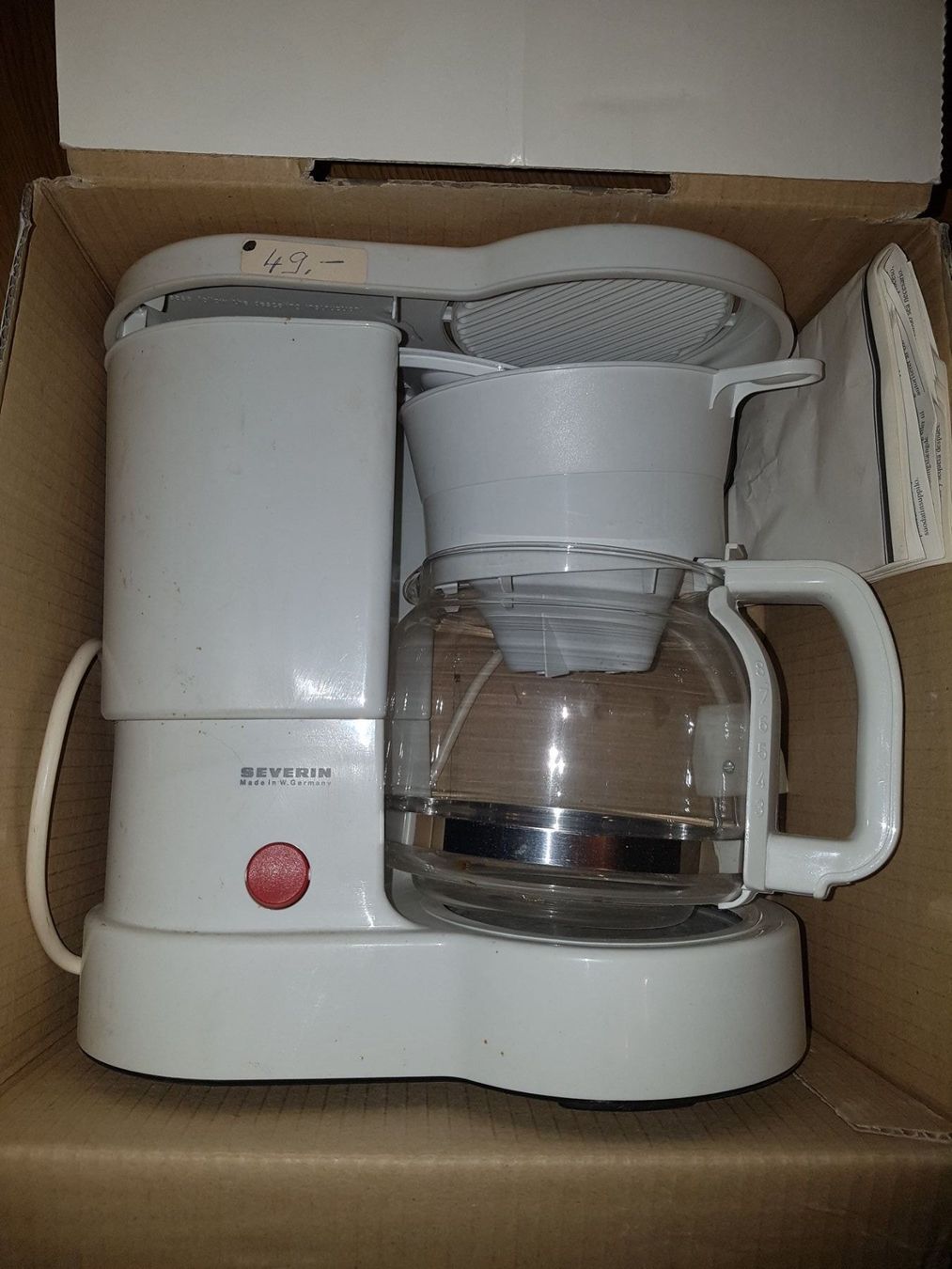 Macchine per caffè & Macchine per espresso: Severin Kaffeeautomat K37 – Nuovo e nell'imballaggio originale da Schwarzenburg venduto da Flamingo07