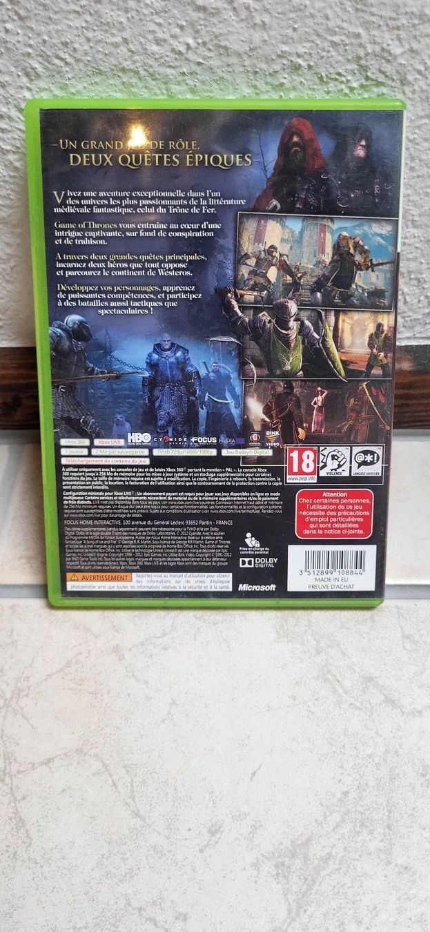 Microsoft Spiele: Xbox 360 – Game of Thrones – Gebraucht aus Münsingen von Heroism2010 1
