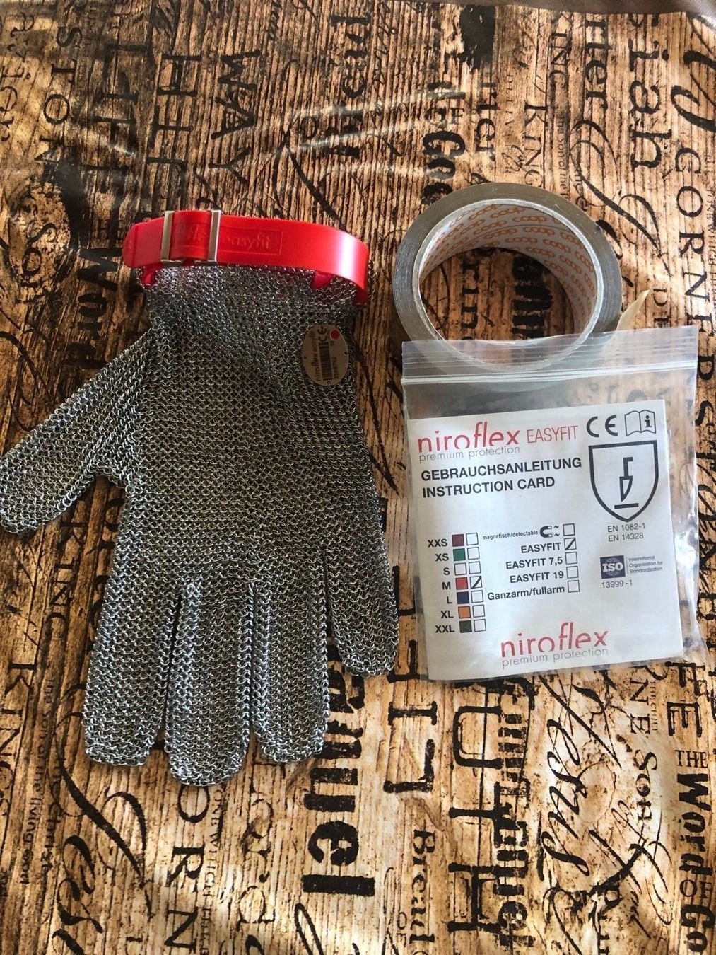 Altri accessori da uomo: Schutzhandschuh – Nuovo e nell'imballaggio originale da Zürich venduto da Delphin0506