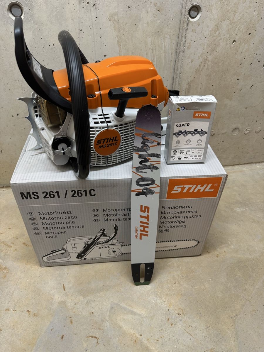 Stihl Tutte le macchine: Tronçonneuse Stihl MS 261 C  – Nuovo e nell'imballaggio originale da Monthey venduto da xar_scp7 4
