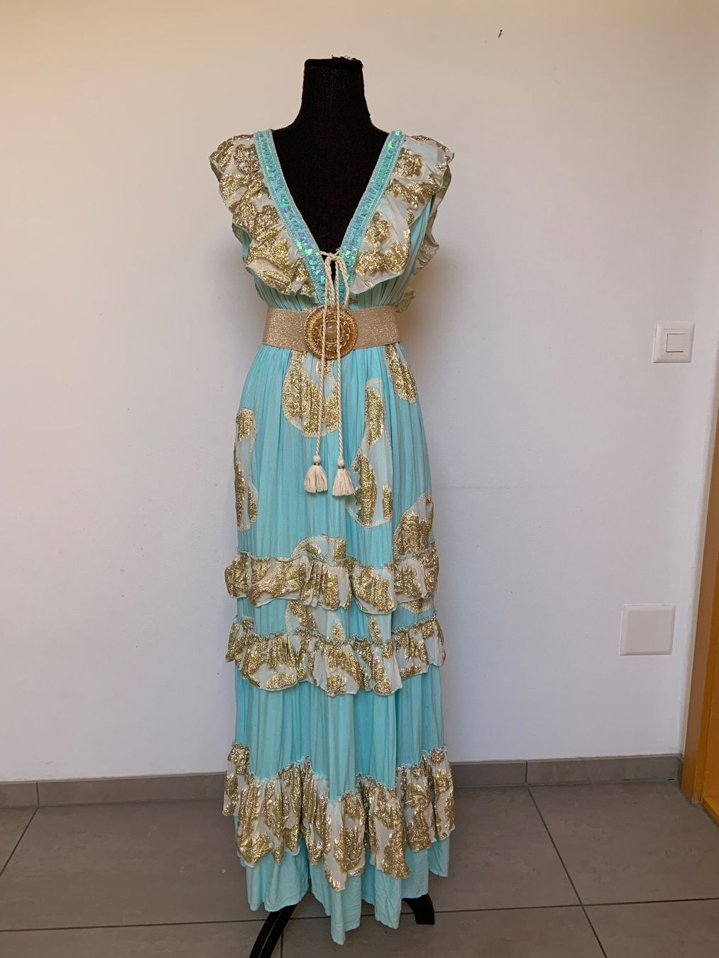 Vestiti: Boho Maxikleid aus Viscose – Nuovo (secondo la descrizione) da Sigriswil venduto da ck56 1
