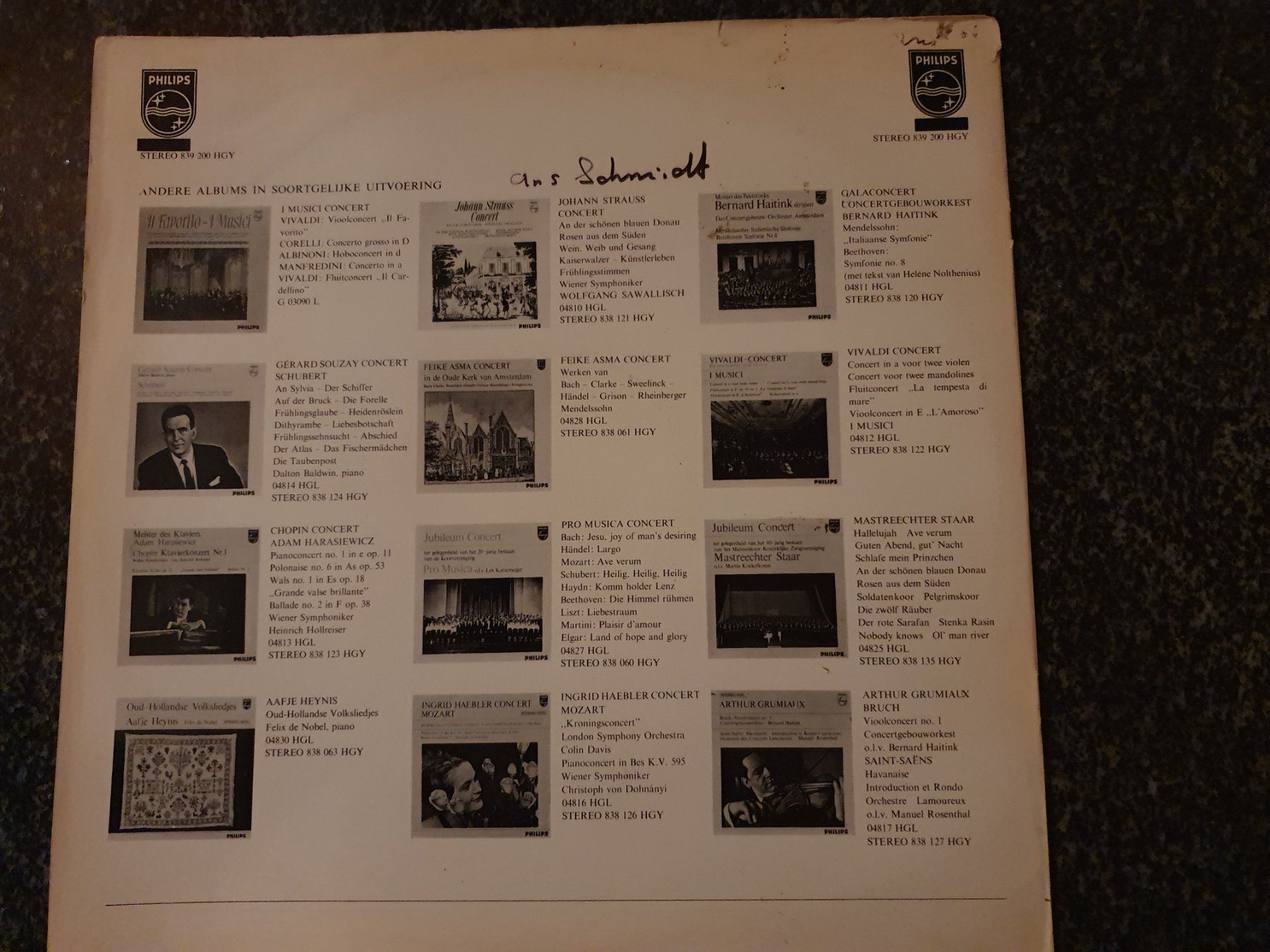 Dischi in vinile: Schallplatte - Rampal Concert – Usato da Grandval venduto da JeroenK 1