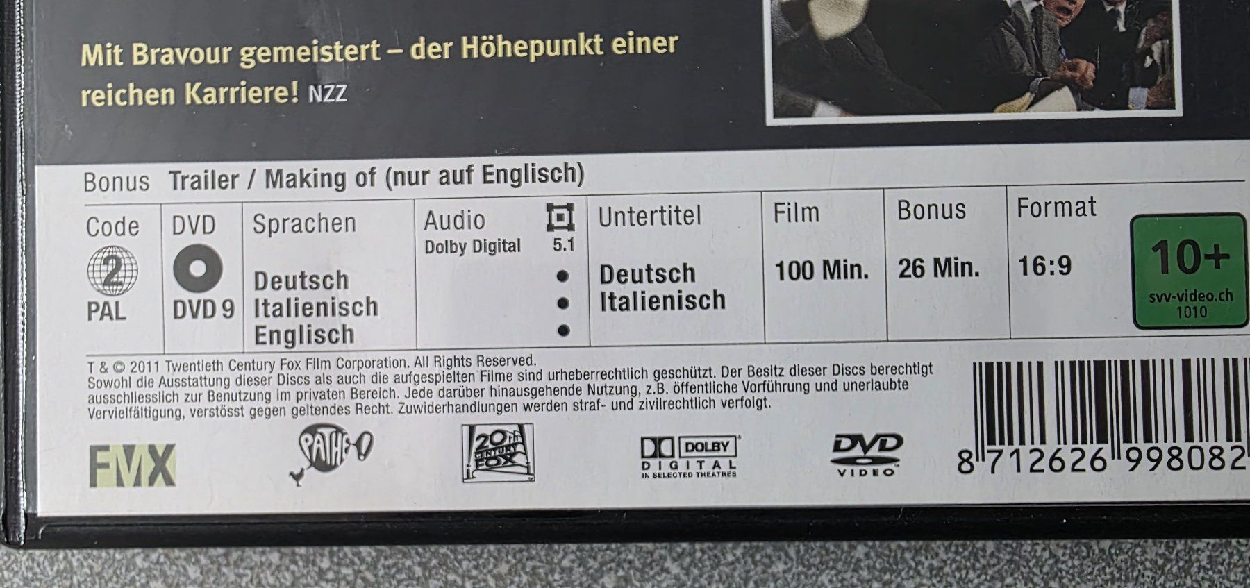 Alle DVDs: DVD Die Eiserne Lady - Meryl Streep – Gebraucht aus Oetwil am See von fineli2 1