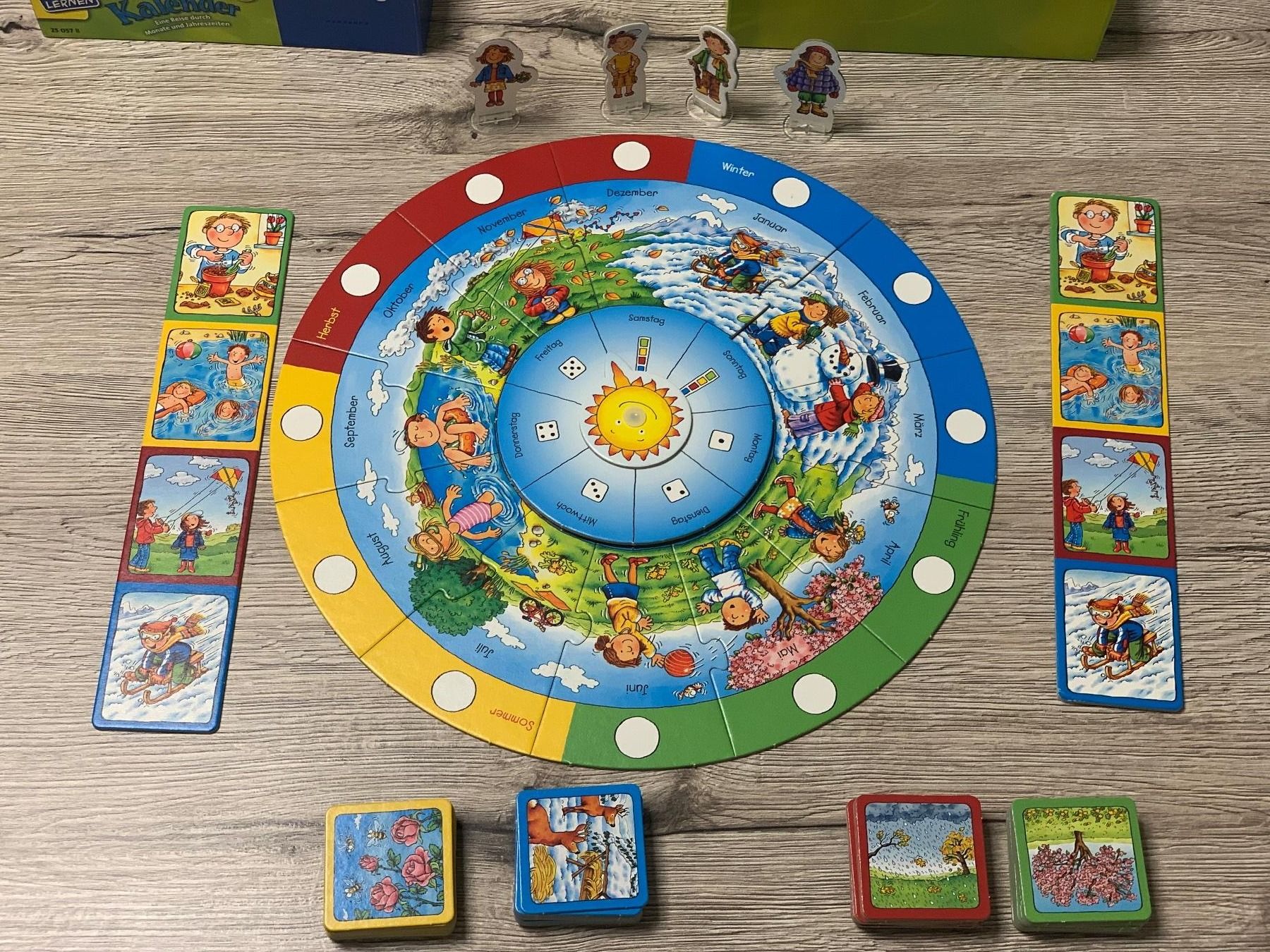 Ravensburger Giochi: Rund um den Kalender von Ravensburger – Usato da Langenthal venduto da Brunnbach 2