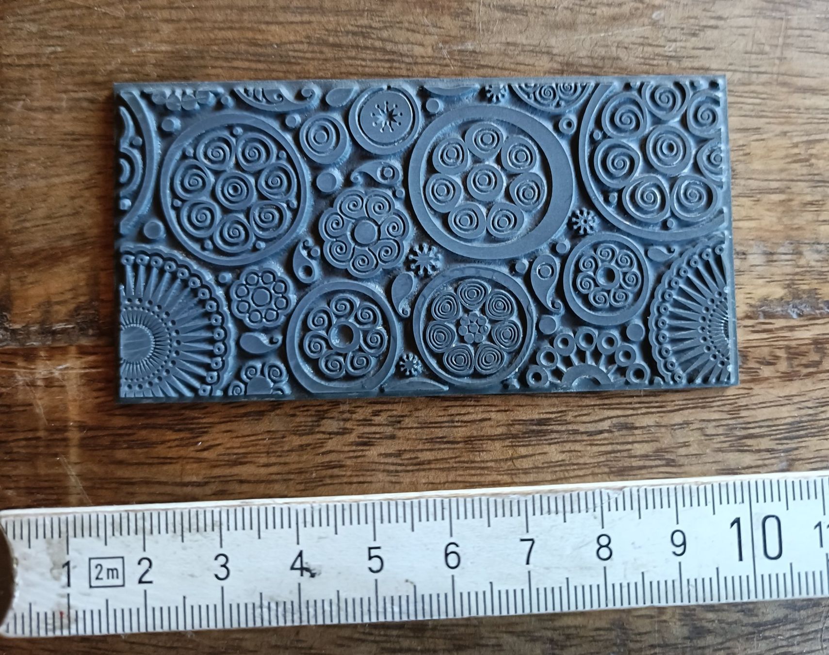 Kit bricolage: Texturmatten Set (15 Stk. diverse Muster) – Usato da Degersheim venduto da Arwen666 5