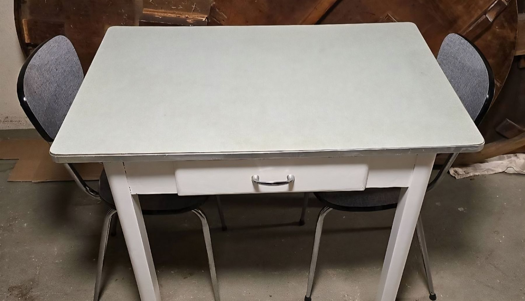 Tische: vintage Küchentisch – Gebraucht aus Zürich von Reni8048 2
