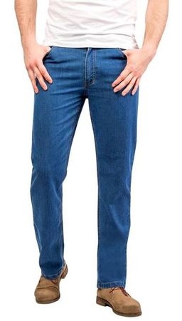BEN BRIX Sommerjeans 5 Pocket Style, Farbe bluestone, Gr.50