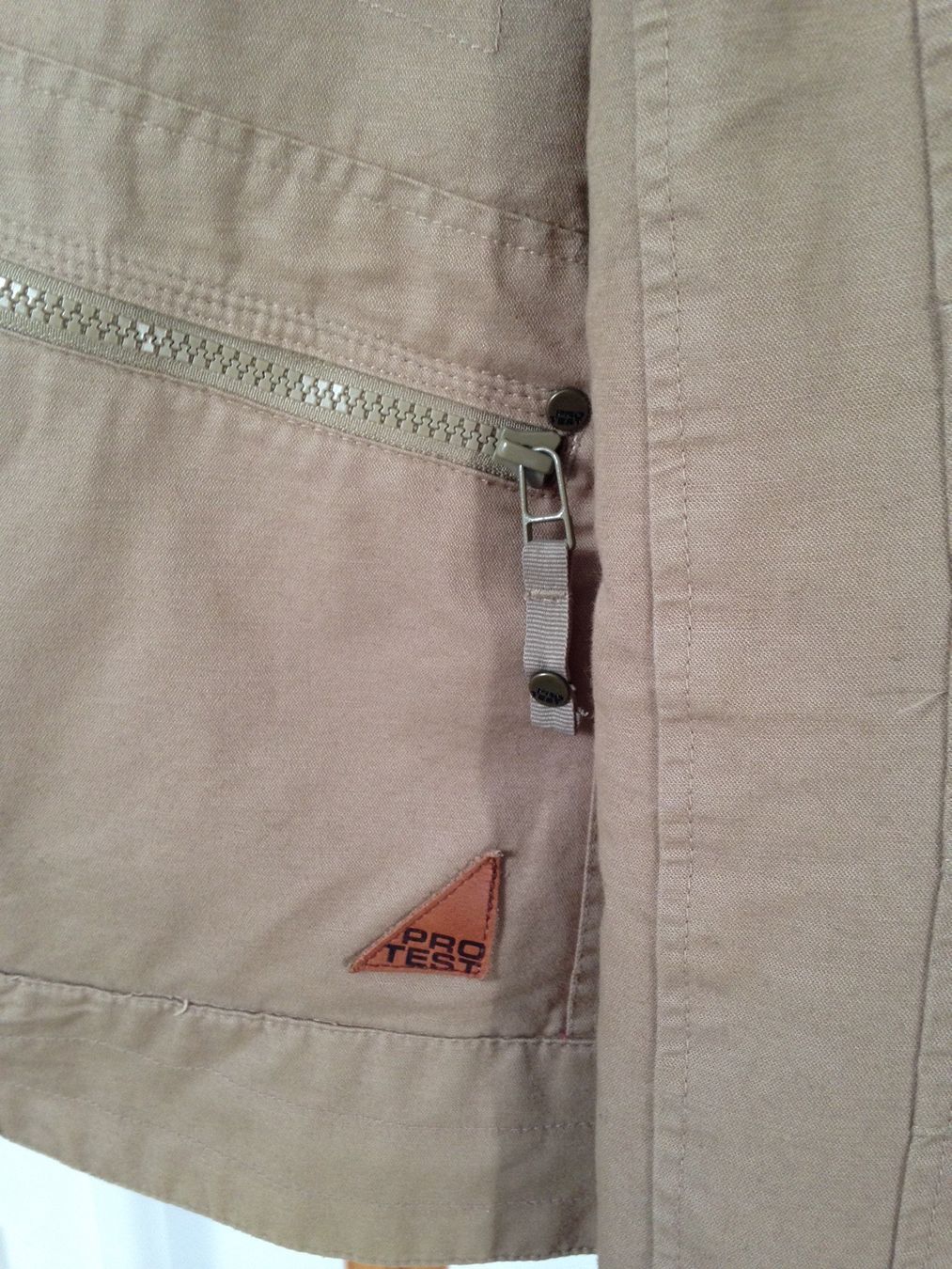 Jacken: PROTEST Kapuzen-Jacke - beige - Gr. M - Baumwolle TOP – Neu (gemäss Beschreibung) aus Schongau von Designart 8