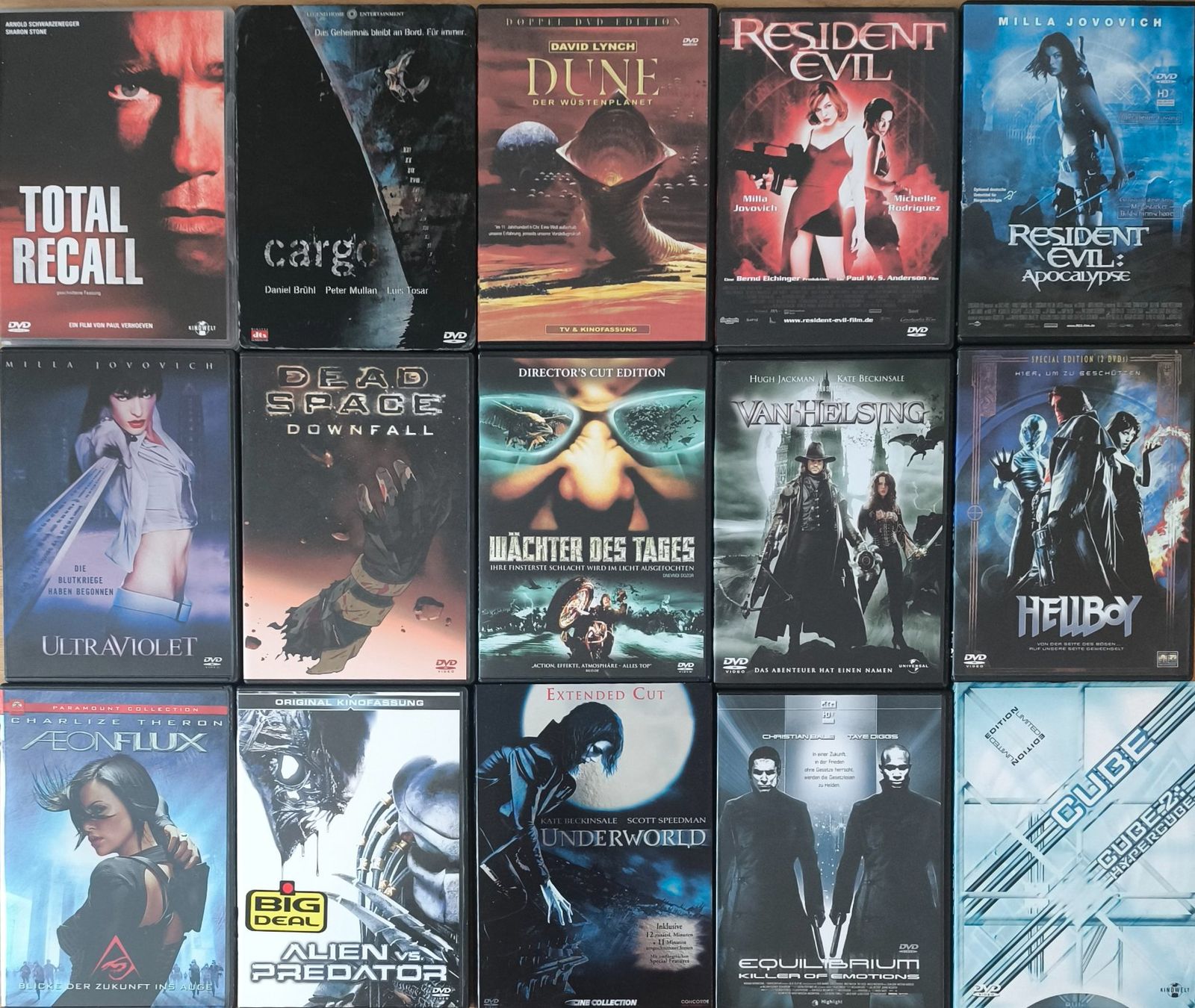 Tutti i DVDs: DVD Sammlung SiFi – Usato da Birmensdorf ZH venduto da B091358
