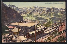 Station Eigergletscher der Jungfraubahn
