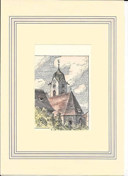 Incisioni: Rheinfelden Colorierte Lithografie 1904 – Usato da Olten venduto da clotaldi 1