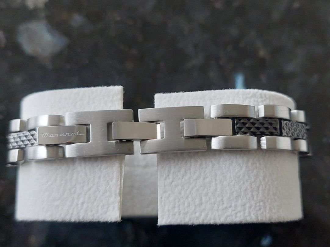 Maserati Bracciali & Braccialetti: MASERATI Armband Herren – Nuovo e nell'imballaggio originale da Widen venduto da 160184 4