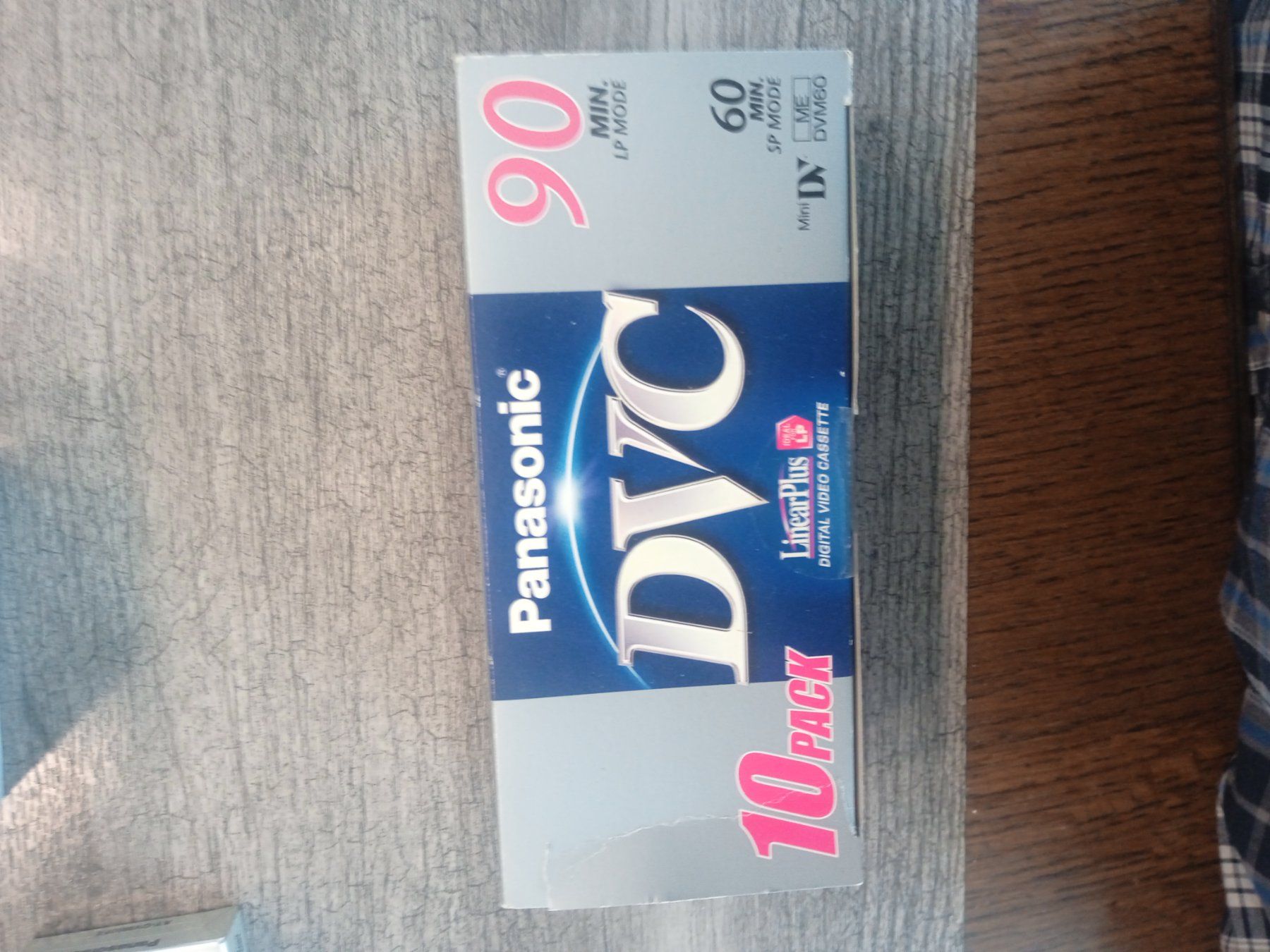 Cassettes vierges: Panasonic 90Min. DVC Kasetten neu – Neuf avec emballage d'origine à Arbon par hefu02 1