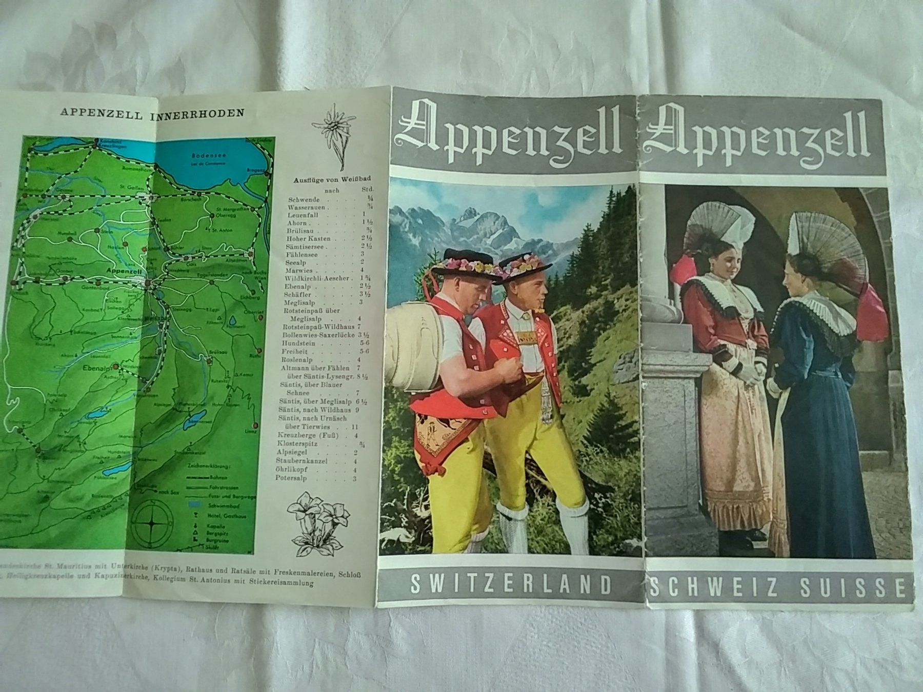 Libri: Prospekt APPENZELL SWITZERLAND – Usato da Appenzell venduto da lama19 5