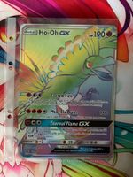 Pokémon XXL Rainbow Karte - Ho-Oh - EN
