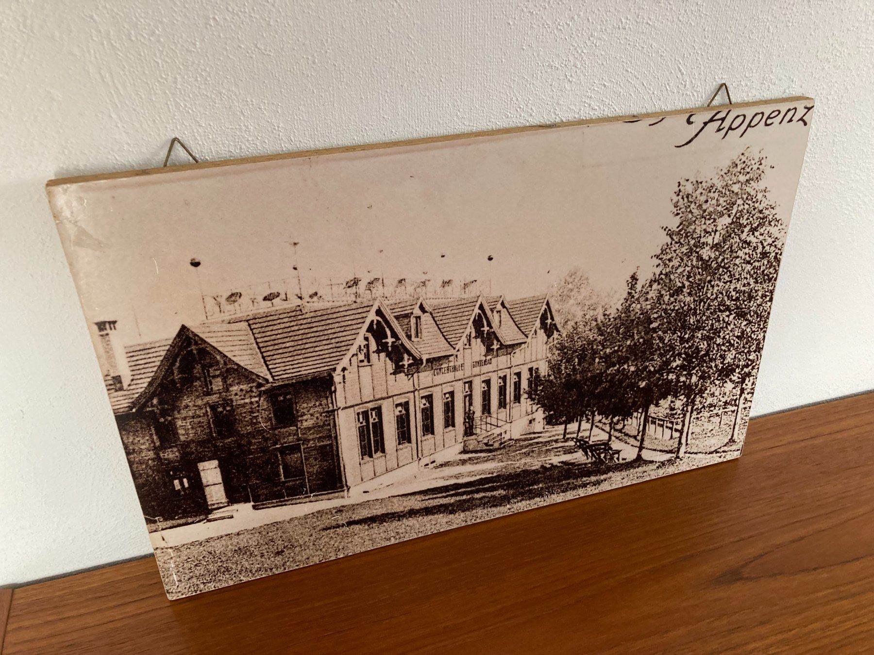 Cartoline postali: Appenzell, Concerthalle  Gontenbad – Usato da Wil SG venduto da Pin05 3